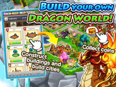 Dragon x Dragon -City Sim Game screenshot №7