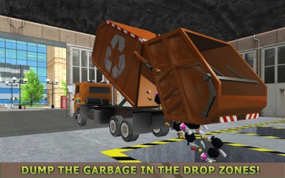 Garbage Truck Simulator PRO 2017 screenshot №6