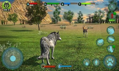 Скачать Ultimate Wolf Adventure 3D v 1.5 [ВЗЛОМ: Много денег] для Андроид