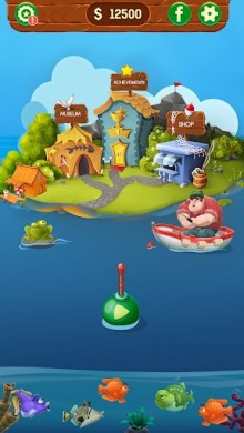 Рыбак Ларри. Увлекательная рыбалка. Idle Fishing 1.0 скриншот №1