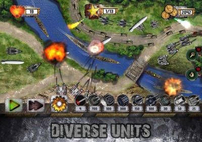 Tower Defense: Tank WAR screenshot №6