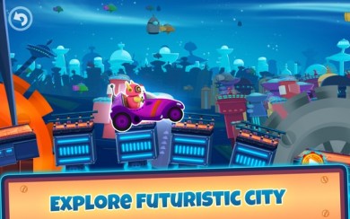 Скачать Cute Robot Car Racing [ВЗЛОМ: все разблокировано] v 1.1 для Андроид
