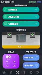 RAPSTAR - rapper simulator screenshot №3
