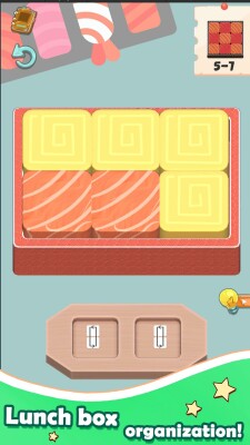 Lunch box: Organization games screen 4