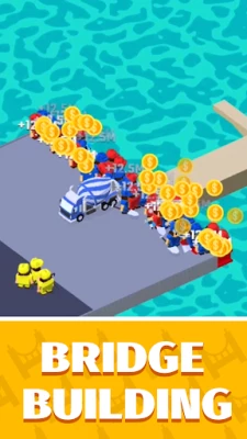 Bridge Idle: Строитель мостов screenshot №3