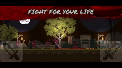 Thunder Samurai Defend Village (ВЗЛОМ Много Денег) screenshot №2