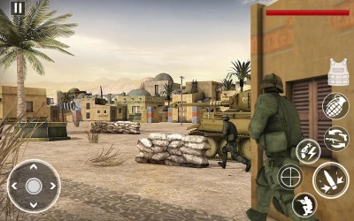 World War Pacific Gun Games screen 6