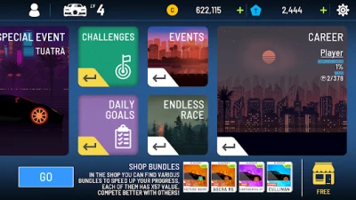 Shadow Racing: The Rise screen 1
