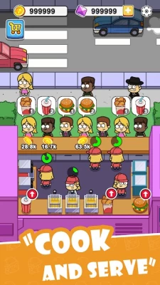 Idle Food Bar screen 1