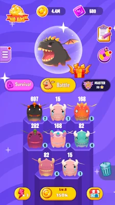 Dragon Wars io: Боевые Драконы screenshot №4