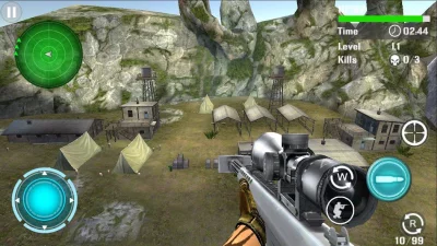 Горные Снайпер Стрельба screenshot №11