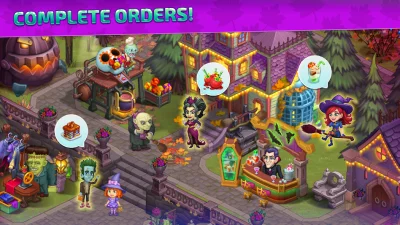 Halloween Farm: Семейная Ферма screenshot №4
