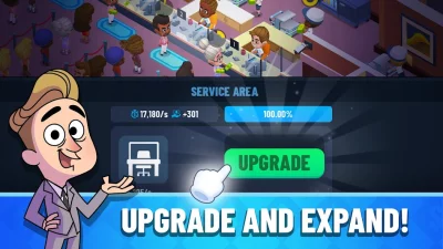 Idle Bank Tycoon Money Empire screen 3