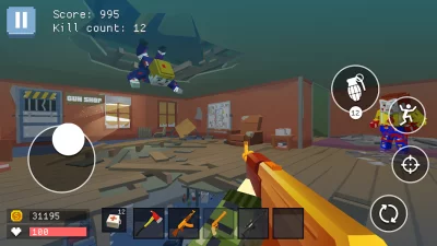 Pixel Combat: World of Guns screenshot №2
