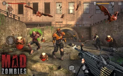 Зомби : Mad Zombies screenshot №5