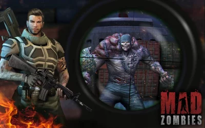 Зомби : Mad Zombies screenshot №6