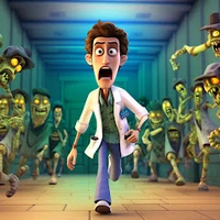 Idle Zombie Hospital Tycoon: Management Game