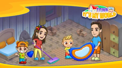 Vlad&Niki Town. It's my World screen 5