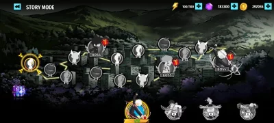 Stickman Cursed Fight 3v3 взлом screen 4